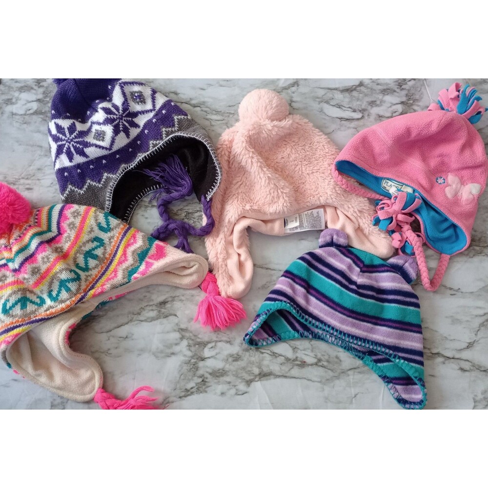 (Bundle) 5 Winter Hat Various Sizes